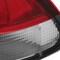 Spec-D Tuning 96-00 Honda Civic Tail Lights Red Clear Lens Coupe Model LT-CV962RPW-RS - alternate 7